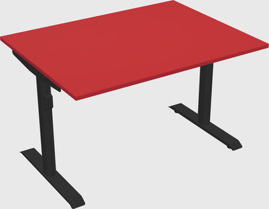 Dual motor electric desk