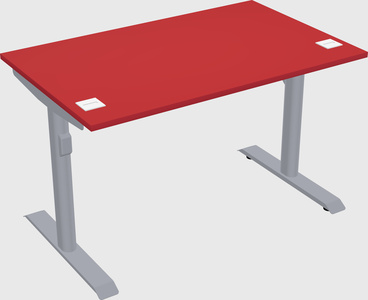 Dual motor electric desk