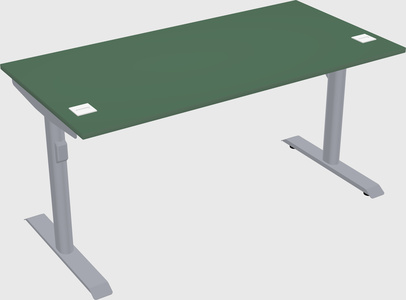 Dual motor electric desk