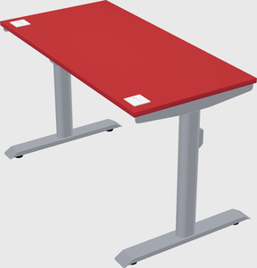 Dual motor electric desk