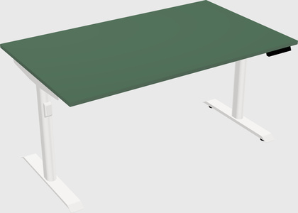 Dual motor electric desk