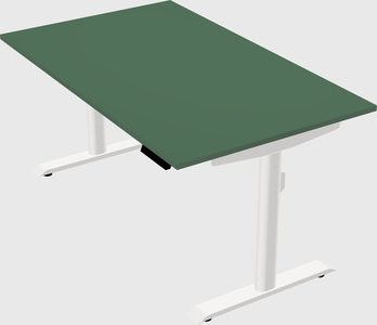 Dual motor electric desk