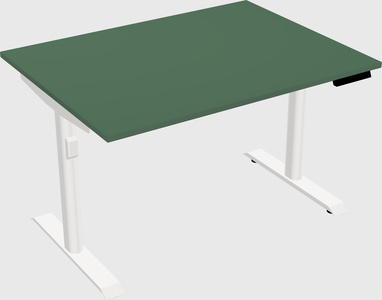 Dual motor electric desk