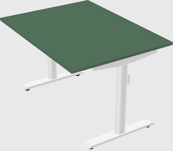 Dual motor electric desk