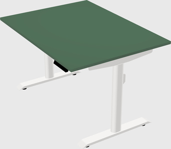 Dual motor electric desk