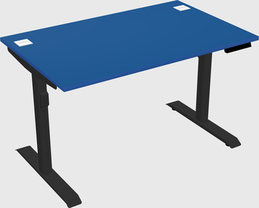 Dual motor electric desk