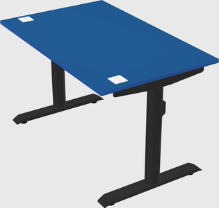Dual motor electric desk