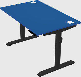 Dual motor electric desk