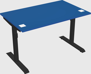 Dual motor electric desk