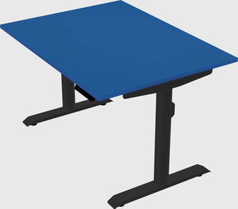 Dual motor electric desk