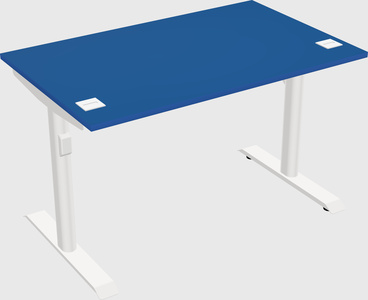 Dual motor electric desk