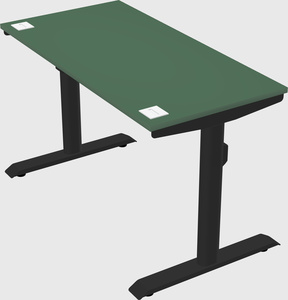 Dual motor electric desk