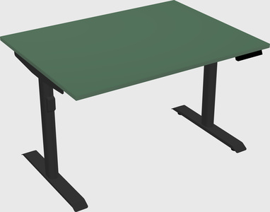 Dual motor electric desk