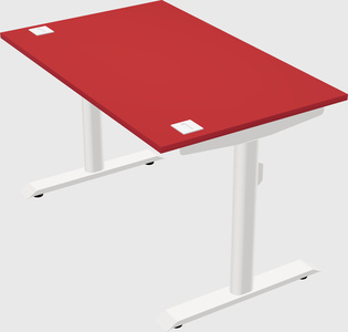 Dual motor electric desk