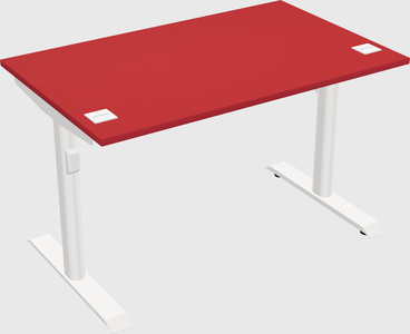 Dual motor electric desk