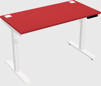 Dual motor electric desk
