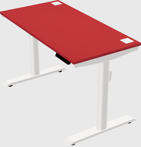 Dual motor electric desk