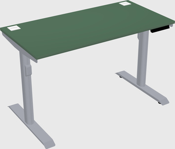 Dual motor electric desk
