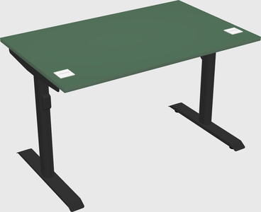 Dual motor electric desk