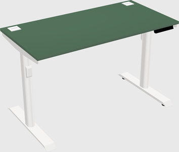 Dual motor electric desk