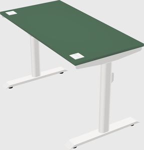 Dual motor electric desk