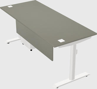 Dual motor electric desk