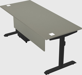 Dual motor electric desk