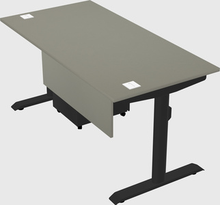 Dual motor electric desk