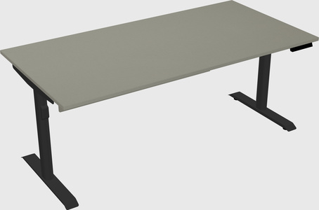 Dual motor electric desk