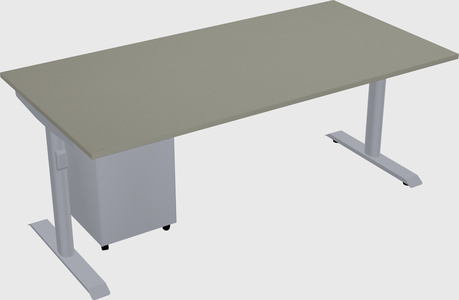 Dual motor electric desk