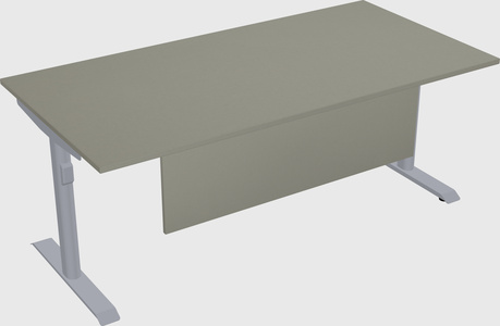 Dual motor electric desk