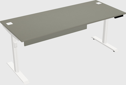 Dual motor electric desk