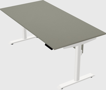 Dual motor electric desk