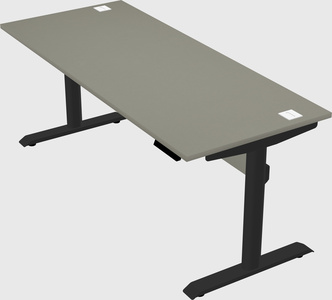 Dual motor electric desk
