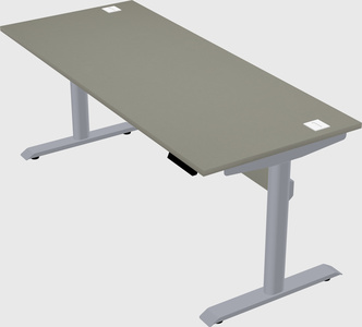 Dual motor electric desk