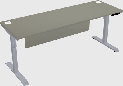 Dual motor electric desk