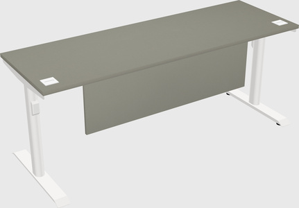 Dual motor electric desk