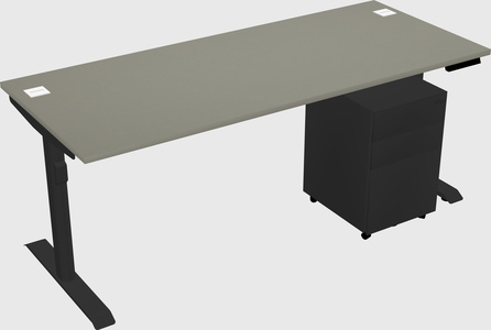 Dual motor electric desk