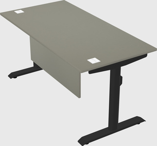 Dual motor electric desk