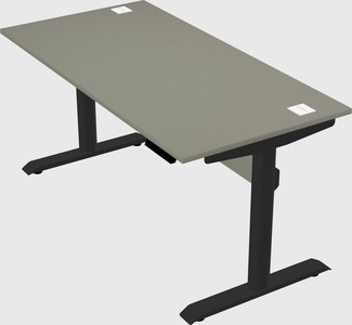Dual motor electric desk