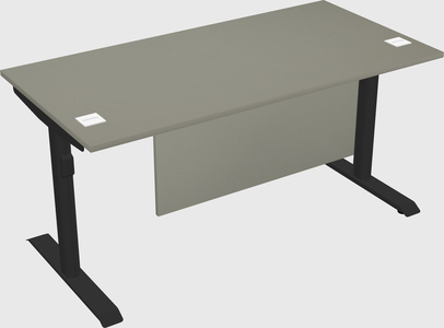 Dual motor electric desk