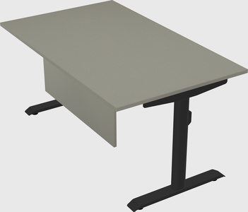 Dual motor electric desk