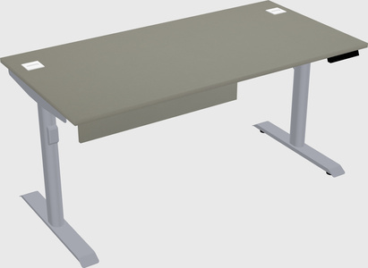 Dual motor electric desk