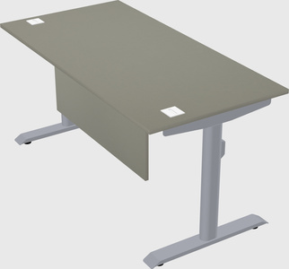 Dual motor electric desk