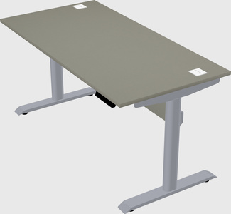 Dual motor electric desk