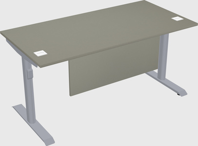 Dual motor electric desk