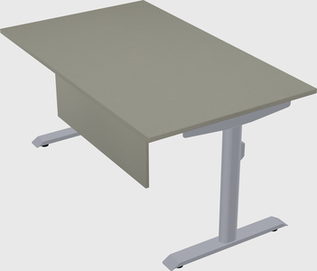 Dual motor electric desk