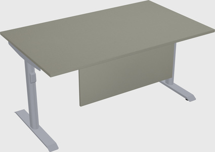 Dual motor electric desk