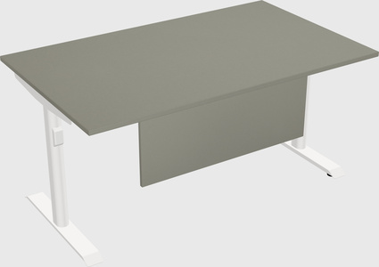 Dual motor electric desk