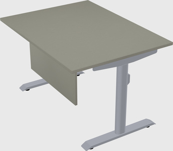 Dual motor electric desk